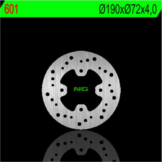 NG BRAKES Bremsscheibe starr - 601 für Honda SZX50X8R