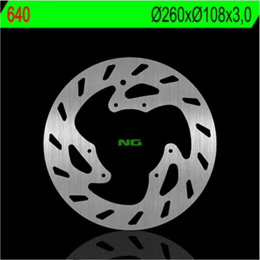 NG BRAKES Bremsscheibe starr - 640