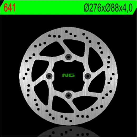 NG BRAKES Bremsscheibe starr - 641 für Honda XL125VARADERO