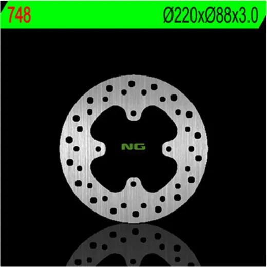 NG BRAKES Bremsscheibe starr - 748 für Honda CR80R, CR85R