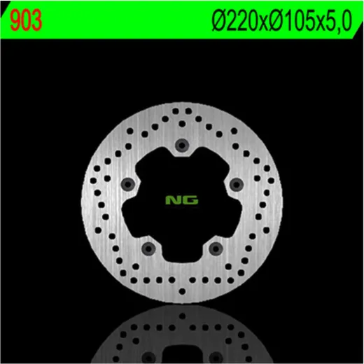 NG BRAKES Bremsscheibe starr - 903 für Yamaha MT-10, YZF-R1, YZF-R6