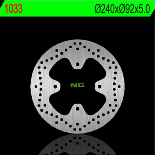 NG BRAKES Bremsscheibe starr - 1033 für Yamaha X-MAX125, X-MAX250 MBK SKYCRUISER250