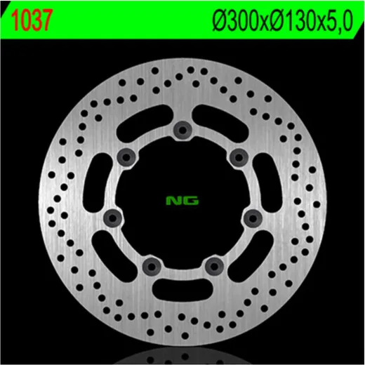 NG BRAKES Bremsscheibe starr - 1037 für Kawasaki VULCAN1500, VULCAN800