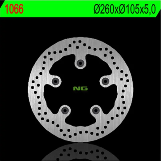 NG BRAKES Bremsscheibe starr - 1066 für Kymco K-XCT300I, XCITING300, XCITING500