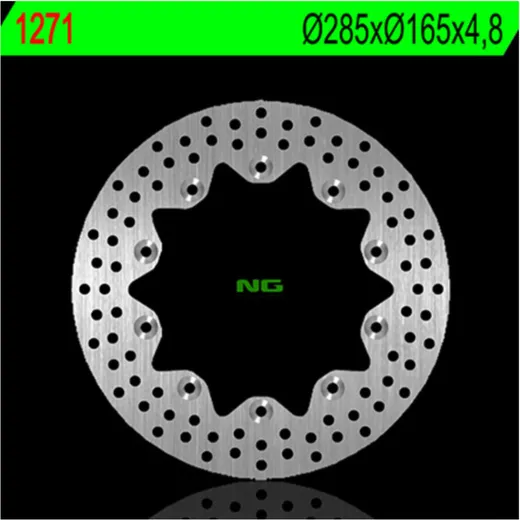 NG BRAKES Bremsscheibe starr - 1271 für BMW K100RS, K100RT, K1100RS
