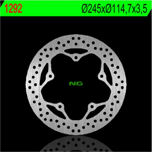 NG BRAKES Bremsscheibe starr - 1292 für Yamaha YBR125