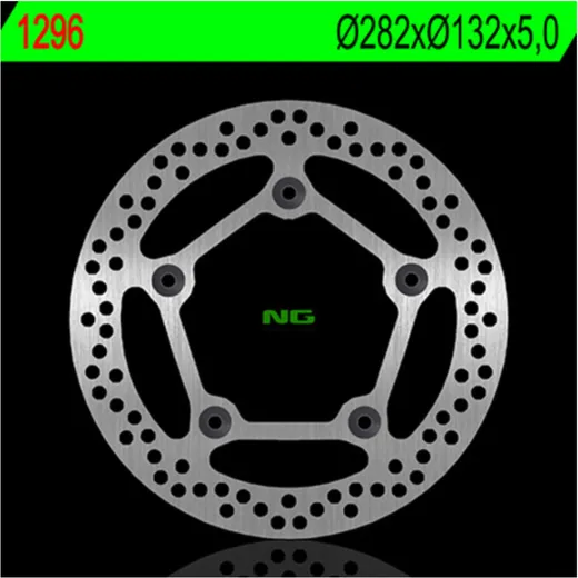 NG BRAKES Bremsscheibe starr - 1296 für Yamaha T-MAX530, T-MAX560