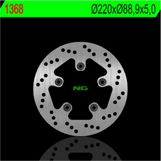 NG BRAKES Bremsscheibe starr - 1368 für KTM 1190RC8