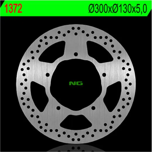 NG BRAKES Bremsscheibe starr - 1372 für Kawasaki VULCAN900