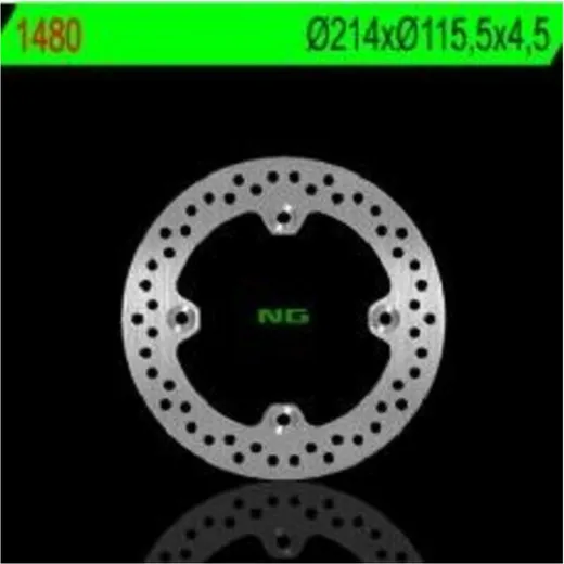 NG BRAKES Bremsscheibe starr - 1480 für CAN AM MAVERICK1000, MAVERICKMAX1000, OUTLANDER500
