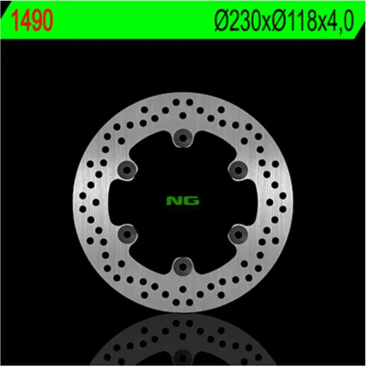 NG BRAKES Bremsscheibe starr - 1490 für Yamaha MT-125, YZF-R125