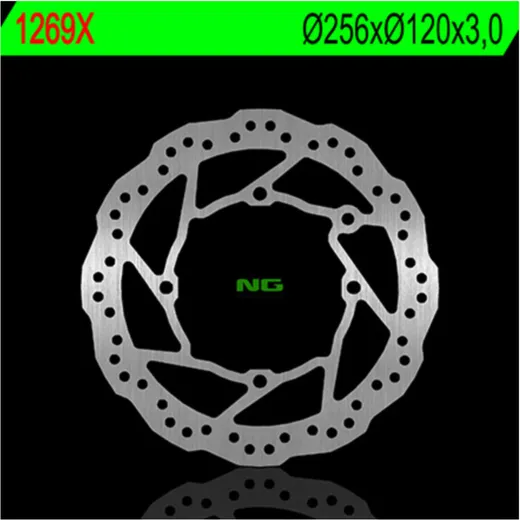 NG BRAKES Petal Bremsscheibe starr - 1269X für Sherco 125SE-R, 250SEF-R, 250SEF-R