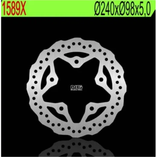 NG BRAKES Petal Bremsscheibe starr - 1589X für SYM JOYMAX125I4T, JOYMAX250I4T, JOYMAX300I4T