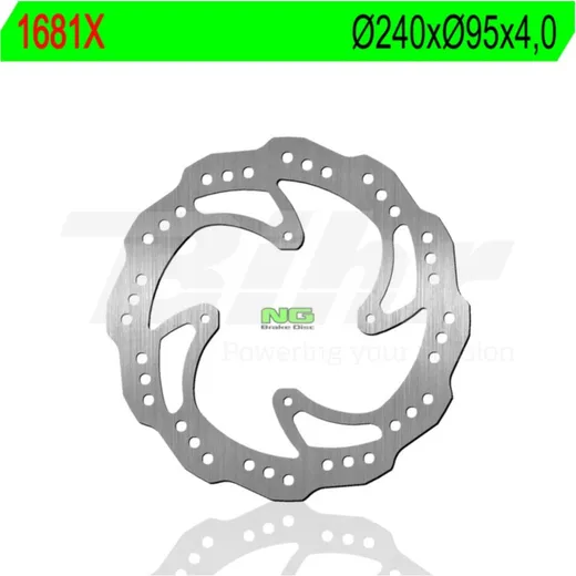 NG BRAKES Bremsscheibe - 1681X für GAS GAS, Husqvarna, KTM
