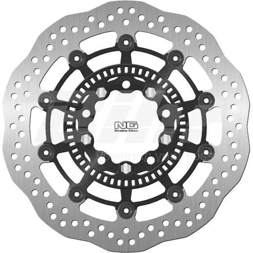 NG BRAKES Petal Bremsscheibe schwimmend - 1701X für Kawasaki ER-6F, ER-6N, VERSYS650