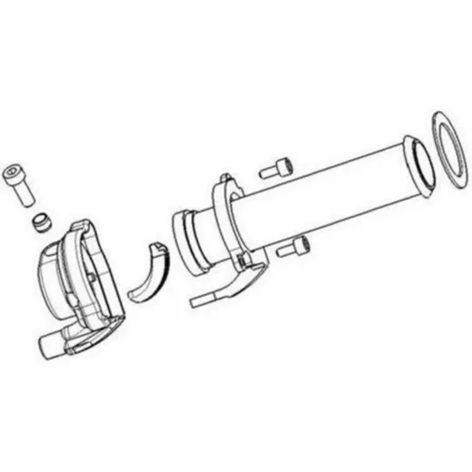 for: PIAGGIO THROTTLE HANDLES 119MM LIBERTY 125/50/TYPHOON for LIBERTY502T, LIBERTY504T, NRG50