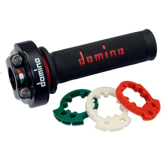 DOMINO XM2 Desmodromic Gasgriff schwarz ohne Griffgummi