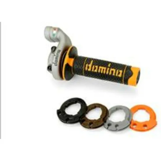 DOMINO KRK EVO Gasgriff orange für: KTM Husqvarna für 250EXC, 250EXC-F, 250SX-F
