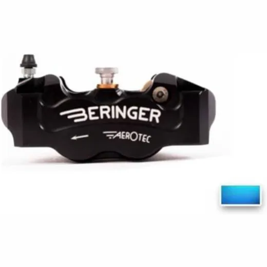 BERINGER Aerotec® Right Radial Brake Caliper 4 pistons caliper - Spacing 108mm Blue for Suzuki, Kawasaki, Honda
