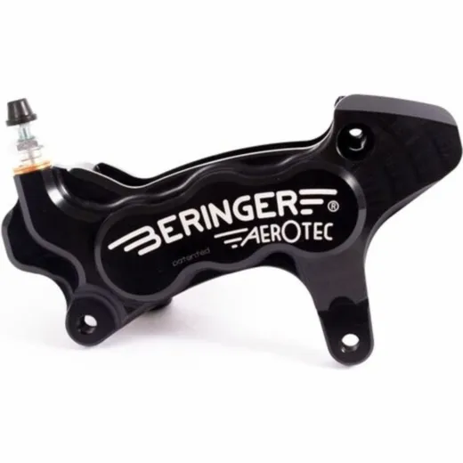 BERINGER Aerotec® Bremssattel axial links 6 Kolben Ø 27 mm schwarz für Kawasaki, Suzuki, Honda