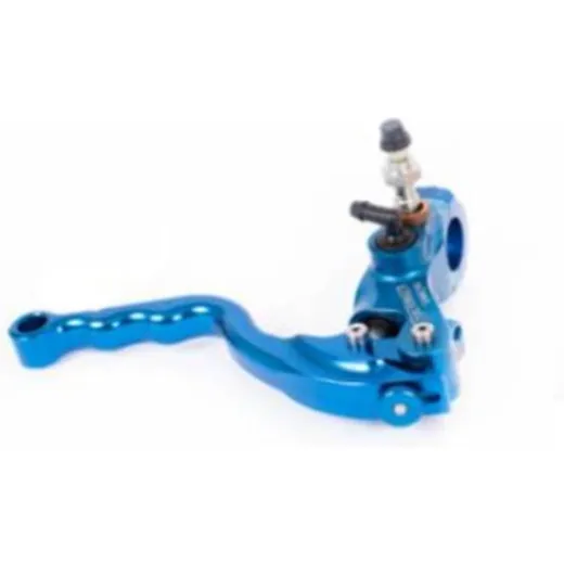 BERINGER Axial Brake Master Cylinder Separated Reservoir - Type 2 Lever Blau für Husqvarna, TM Racing, Yamaha