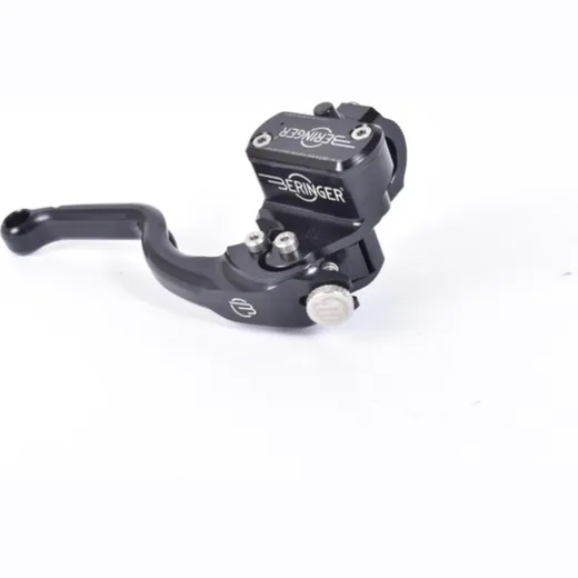 BERINGER Aerotec® Hauptbremszylinder radial Ø 14,5 mm Behälter integriert schwarz (Hebel Typ 2 - 14 cm) für KTM, Husqvarna, Yamaha