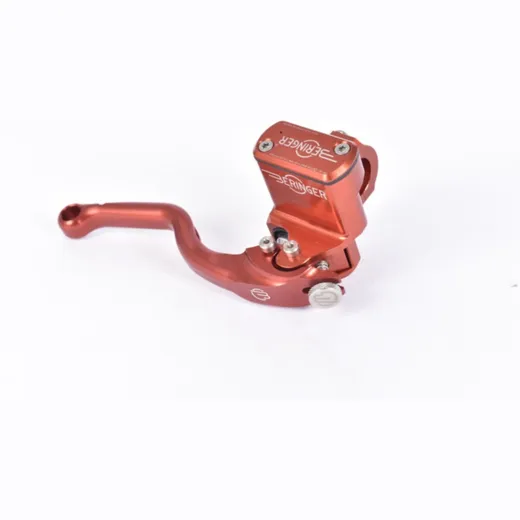 BERINGER Aerotec® Hauptbremszylinder radial Ø 20,5 mm Behälter integriert rot (Hebel Typ 2 - 14 cm) für Yamaha, Kawasaki, Ducati
