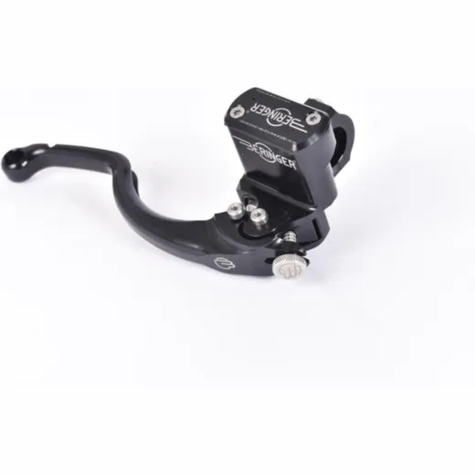 BERINGER Aerotec® Hauptbremszylinder radial Ø 20,5 mm Behälter integriert schwarz (Hebel Typ 5 - 16 cm) für Yamaha, Kawasaki, Suzuki