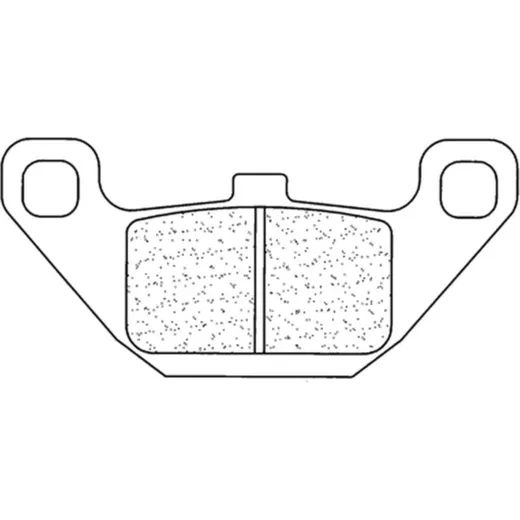 CL BRAKES Street Sintermetall Bremsbeläge - 2285A3+ für Kawasaki ELIMINATOR250, ELIMINATOR600, GPZ1000RX