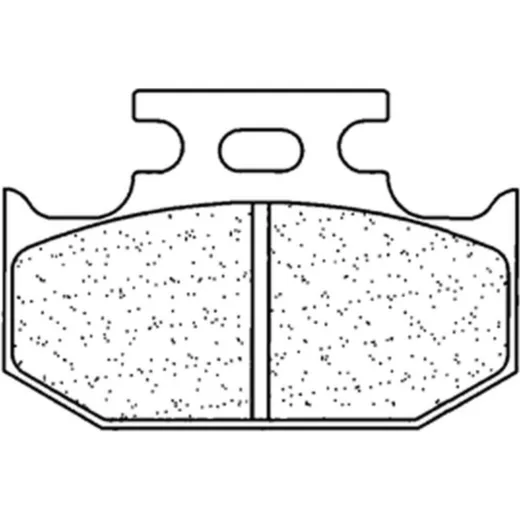 CL BRAKES Racing Sintermetall Bremsbeläge - 2299RX3 für Suzuki DR350, DR650 Yamaha DT200