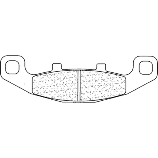 CL BRAKES Street Sintermetall Bremsbeläge - 2304A3+ für Kawasaki, Suzuki, Hyosung