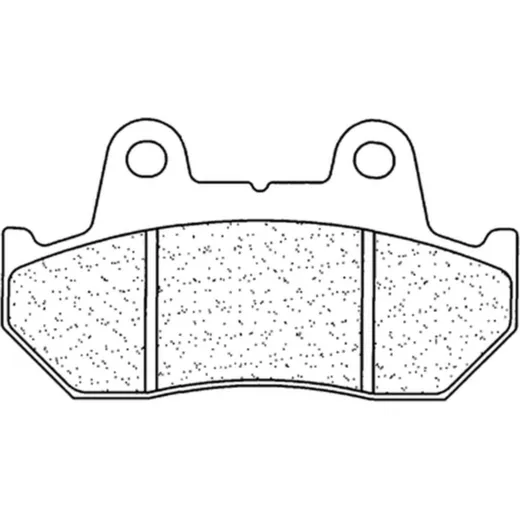 CL BRAKES Street Sintermetall Bremsbeläge - 2382S4 für Honda CB125, CB450SCNIGHTHAWK, CBX125