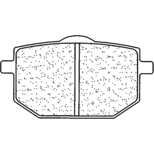CL BRAKES Street Sintermetall Bremsbeläge - 2393A3+ für Yamaha TT600, XT600 für: Moto Guzzi NTX750