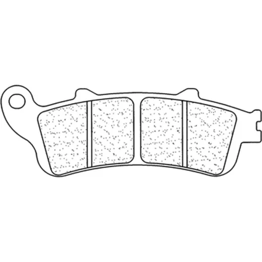 CL BRAKES Street Sintermetall Bremsbeläge - 2602A3+ für Honda CBR1100XX, GL1800BAGGER, GL1800GOLDWING Kawasaki VULCAN650