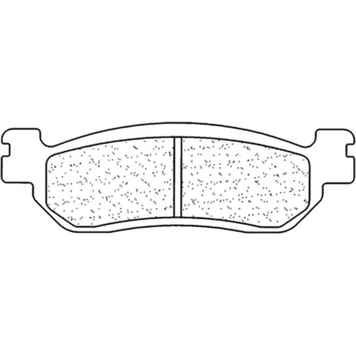 CL BRAKES Street Sintermetall Bremsbeläge - 2828S4 für Yamaha TW125, XT225