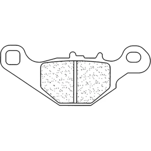 CL BRAKES Off-Road Sintermetall Bremsbeläge - 2914MX10 für Suzuki DR-Z125, RM80, RM85