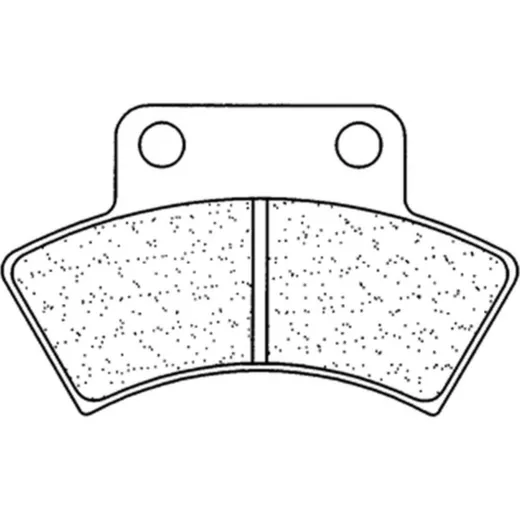 CL BRAKES ATV Sintermetall Bremsbeläge - 2924ATV1 für Polaris 2502X4, 2504X4, 3002X4