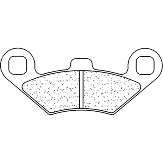 CL BRAKES ATV Sintermetall Bremsbeläge - 2927ATV1 für Polaris 2502X4, 2504X4, 3002X4
