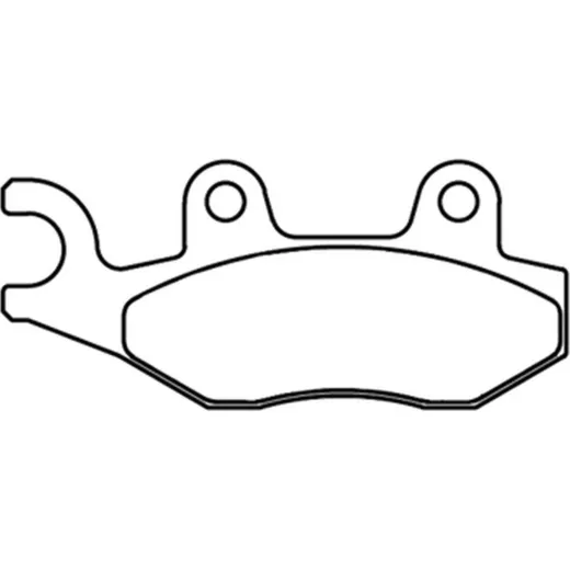 CL BRAKES Maxi Scooter Sintermetall Bremsbeläge - 3078MSC für Kymco PEOPLE250 Peugeot SATELIS23004T