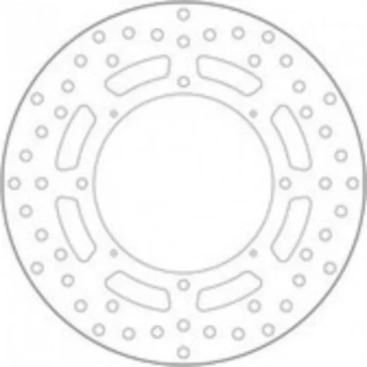 BREMBO Serie Oro Bremsscheibe starr - 68B40717 für Aprilia, Gilera, Piaggio