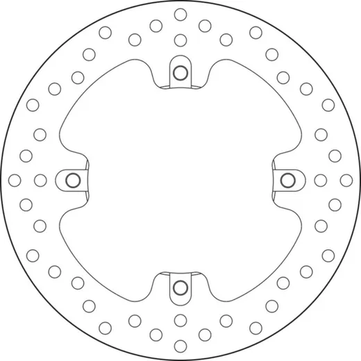 BREMBO Serie Oro Bremsscheibe starr - 68B407J1 für MV Agusta BRUTALE1078RR, BRUTALE1090, BRUTALE750