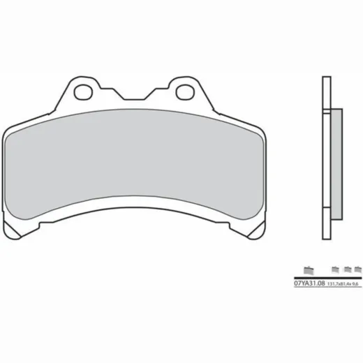 BREMBO Street Carbon Keramik Bremsbeläge - 07YA3108 für Yamaha GTS1000