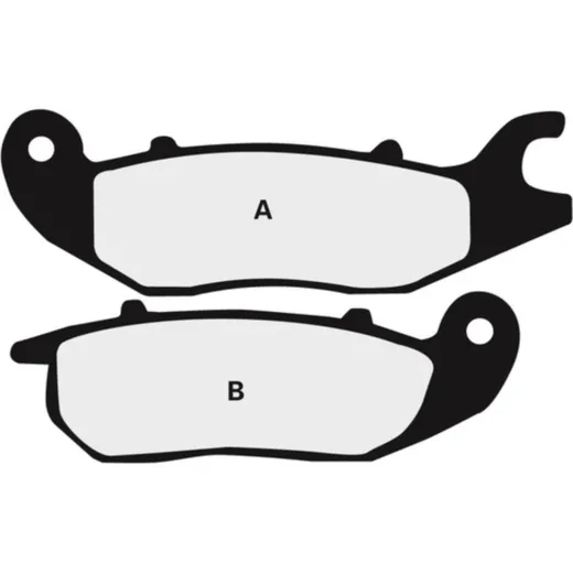 NISSIN Street Halbmetallische Bremsbeläge - 2P-305NS für Honda CBF125, CBR125R, MSX125