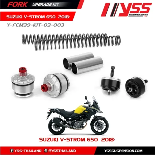 YSS Gabel Aufrüst Kit für Suzuki DL650V-STROM