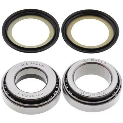 ALL BALLS Steering Shaft Bearing Kit for Yamaha XJ650, XJ750, XS650