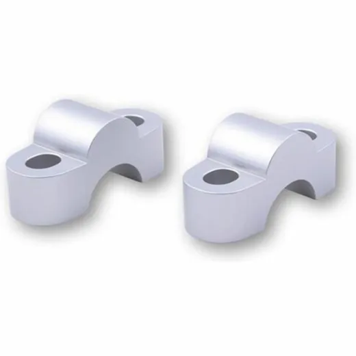 LSL Bar Mounts Ø22, 2mm +15mm Silver