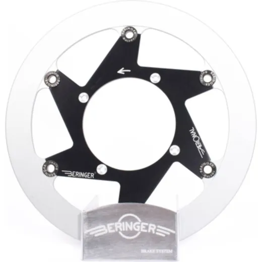 BERINGER Aeronal Bremsscheibe, Edelstahl, schwimmend- schwarz KT5LGBI für GAS GAS, Husqvarna, KTM