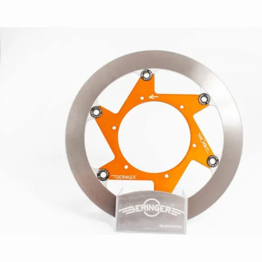 BERINGER Aeronal Bremsscheibe, Edelstahl, schwimmend- orange KT6LGOMMI für Husqvarna, KTM, für: Gas Gas