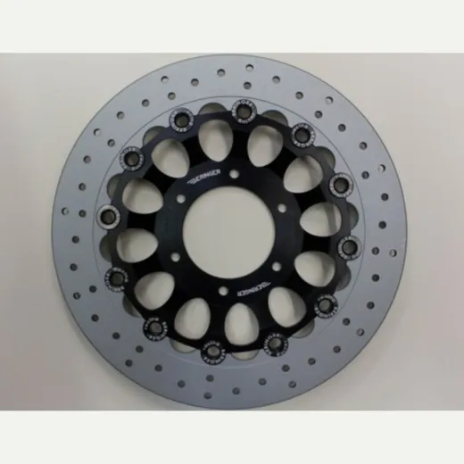 BERINGER Aeronal Bremsscheibe, Gusseisen, schwimmend - schwarz BR2RBBF