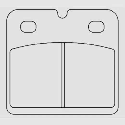 BERINGER Cruising Sintermetall Bremsbeläge - KIT506F3